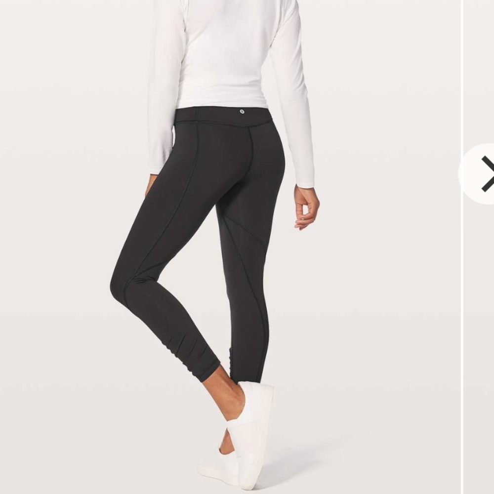 Lululemon In Movement leggings size 4 black